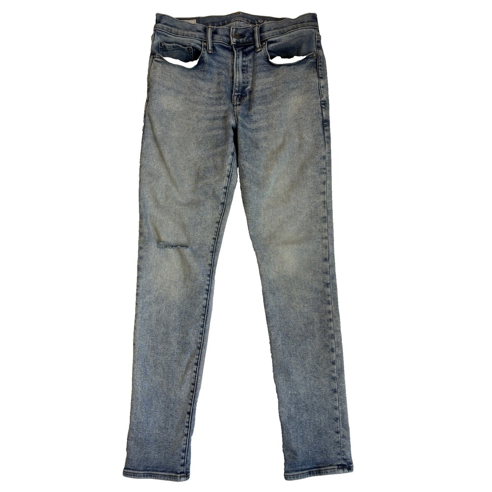 Gap Men's 31X34 Gapflex Max Skinny Ripped Distressed Jeans Urban Streetwear